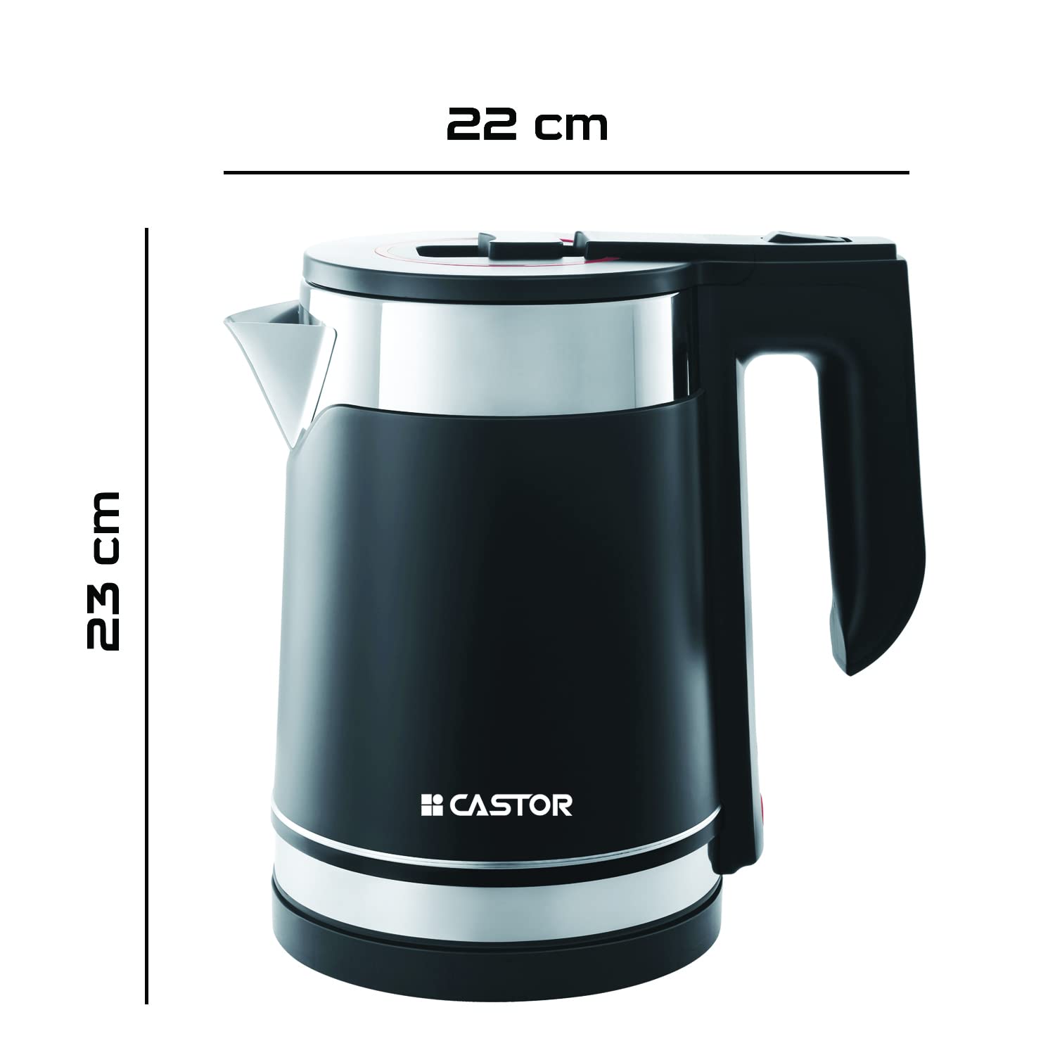 iBELL Castor Ek017L Premium Electric Kettle 1.7 Litre